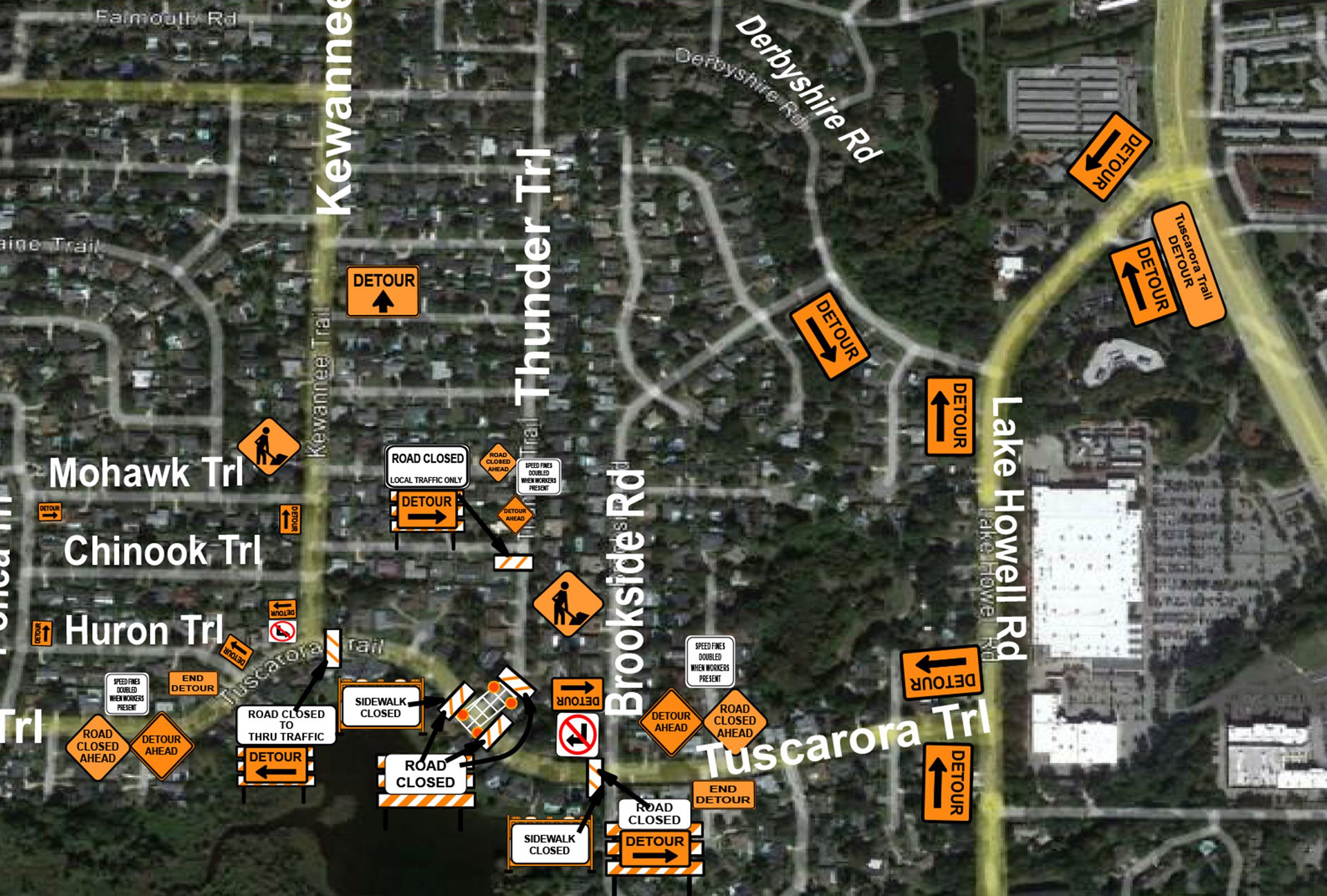 Small Map Tuscarora Trail