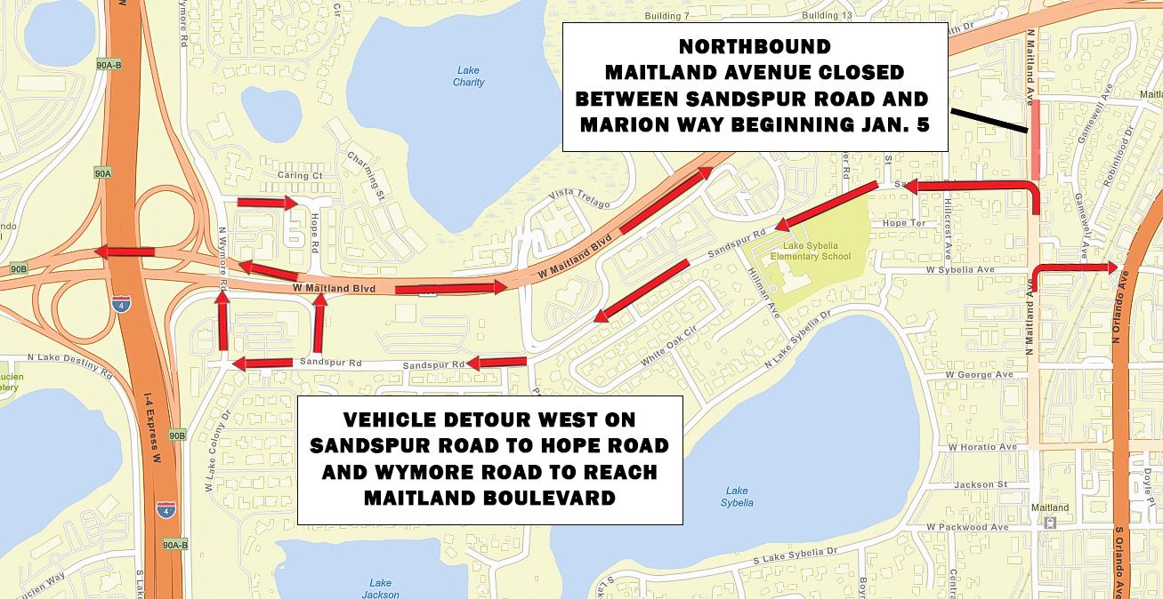 Maitland Avenue Closure Detour 12-31-25 b